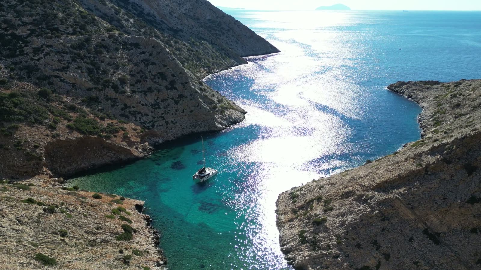 Sailing in the Greek islands